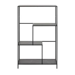 INFINITY Shelving Unit 72x114cm - Black(Infinity Display Unit 72cm Black) -Modern Furniture AC 0000096273 b 800