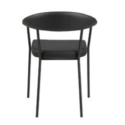 LAVA Dining Chair - Black(Lava Dining Chair Black) -Modern Furniture AC 0000099566back 1000