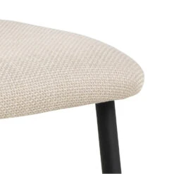 Denise Dining Chair - Beige & Black(Copy Of Laura Swivel Dining Chair Grey Black) 22 Denise Dining Chair - Beige & Black(Copy Of Laura Swivel Dining Chair Grey Black) -Modern Furniture AC 0000100514closeup3 1000