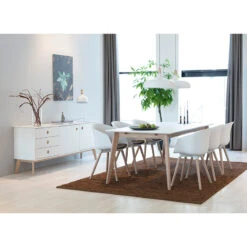 SABINE Sideboard Buffet 180cm - White/Black(Sabine Sideboard 180cm White Black) -Modern Furniture AC 91721Lifestyle 800 4148d2b5 3631 4661 af44 f4d63ae66ecd