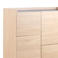 BROGAN Tall Sideboard 100cm - Natural(Brogan Sideboard 100cm Natural) -Modern Furniture AC 91912 1 acloseup2 800