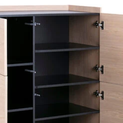 BROGAN Tall Sideboard 100cm - Natural(Brogan Sideboard 100cm Natural) -Modern Furniture AC 91912 1 dcloseup3 800