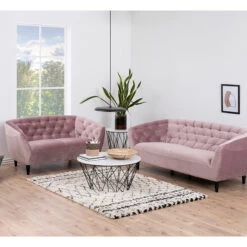 DARBY Coffee Table Marble 80cm - White(Darby Coffee Table Marble 80cm White) -Modern Furniture AC H000018048Lifestyle2 800