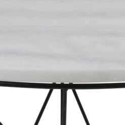 DARBY Coffee Table Marble 80cm - White(Darby Coffee Table Marble 80cm White) -Modern Furniture AC H000018048 c 800