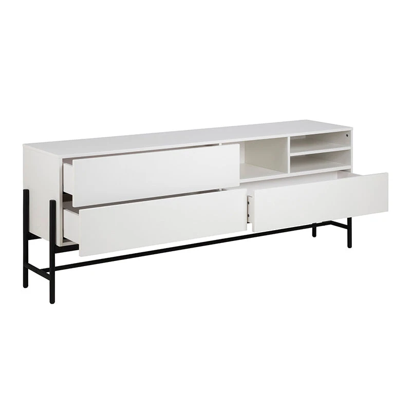 MOGEN SideboardBuffet 185cm - White & Black(Mogen Sideboard 185cm White Black) 5 MOGEN SideboardBuffet 185cm - White & Black(Mogen Sideboard 185cm White Black) - Image 3