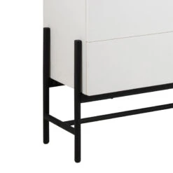 MOGEN SideboardBuffet 185cm - White & Black(Mogen Sideboard 185cm White Black) 14 MOGEN SideboardBuffet 185cm - White & Black(Mogen Sideboard 185cm White Black) -Modern Furniture AC H000018851close up1 800
