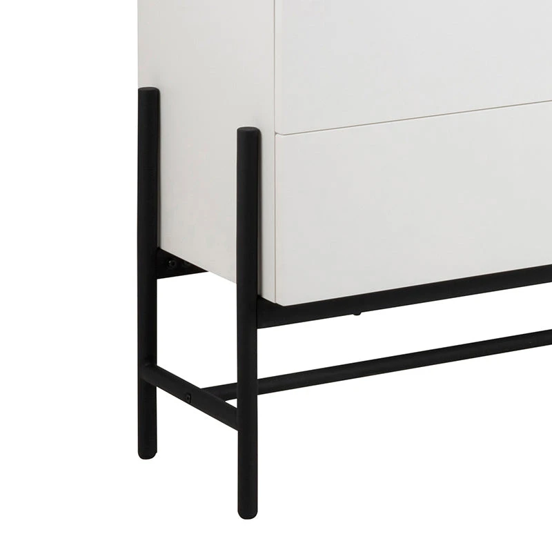 MOGEN SideboardBuffet 185cm - White & Black(Mogen Sideboard 185cm White Black) 7 MOGEN SideboardBuffet 185cm - White & Black(Mogen Sideboard 185cm White Black) - Image 5