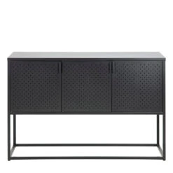 NEWTON 3 Doors Sideboard 120cm - Black(Newton 3 Doors Sideboard 132cm Black) -Modern Furniture AC H000019464 b 1000