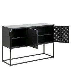 NEWTON 3 Doors Sideboard 120cm - Black(Newton 3 Doors Sideboard 132cm Black) -Modern Furniture AC H000019464 c 1000