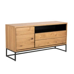 LANEYA Sideboard Buffet 150cm - Wild Oak(Laneya Sideboard 150cm Wild Oak)