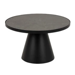 SOLI Coffee Table 65cm - Black(Soli Coffee Table 65cm Black)