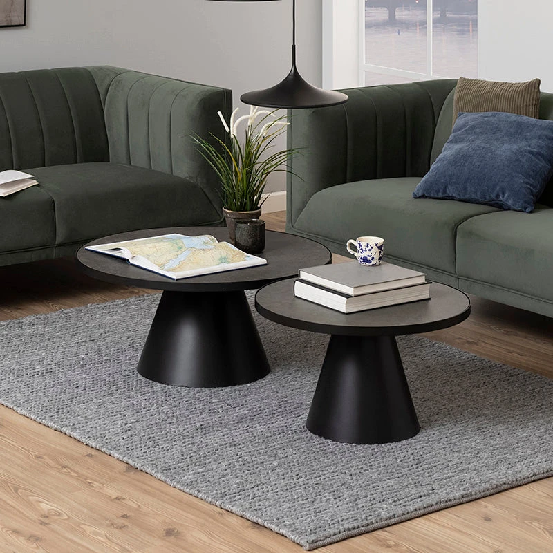 SOLI Coffee Table 65cm - Black(Soli Coffee Table 65cm Black) 4 SOLI Coffee Table 65cm - Black(Soli Coffee Table 65cm Black) - Image 2
