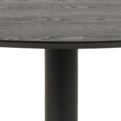 TITAN Round Dining Table 110cm - Black(Titan Round Dining Table 110cm Black) 15 TITAN Round Dining Table 110cm - Black(Titan Round Dining Table 110cm Black) -Modern Furniture AC H00002029 CloseupB800