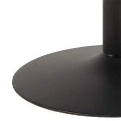 TITAN Round Dining Table 110cm - Black(Titan Round Dining Table 110cm Black) 17 TITAN Round Dining Table 110cm - Black(Titan Round Dining Table 110cm Black) -Modern Furniture AC H00002029 CloseupC800