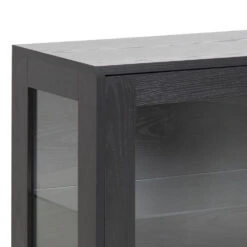 KREMAN Sideboard Buffet 140cm - Black(Kreman Sideboard Buffet 140cm Black) -Modern Furniture AC H000020985 CLOSEUP 1000 3