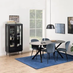 KREMAN Display Unit 75cm - Black(Kreman Display Unit 75cm Black) -Modern Furniture AC H000020986 LIFESTYLE 1000 2