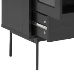 KREMAN Display Unit 75cm - Black(Kreman Display Unit 75cm Black) -Modern Furniture AC H000020986closeup3 1000