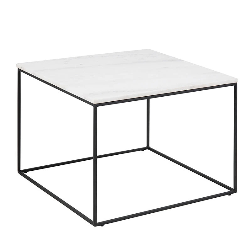 LUCIO Marble Coffee Table 60cm - White(Lucio Marble Coffee Table 60cm White) 7 LUCIO Marble Coffee Table 60cm - White(Lucio Marble Coffee Table 60cm White) - Image 5
