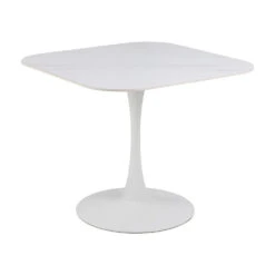MARTA Square Dining Table 90cm - White(Marta Square Dining Table 90cm White)