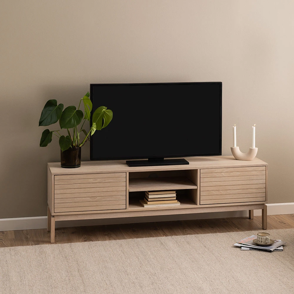 LINLEY Entertainment TV Unit 160cm - Oak(Linley Entertainment Tv Unit 160cm Oak) 4 LINLEY Entertainment TV Unit 160cm - Oak(Linley Entertainment Tv Unit 160cm Oak) - Image 2