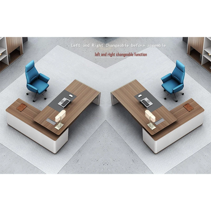 ANDERS Executive Desk Reversible Return 2.4M - Hazelnut & Beige(Copy Of Anders Executive Desk Reversible Return 2 4m Australian Gold Oak Beige 1) 6 ANDERS Executive Desk Reversible Return 2.4M - Hazelnut & Beige(Copy Of Anders Executive Desk Reversible Return 2 4m Australian Gold Oak Beige 1) - Image 4