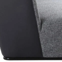 ASTRID 3 Seater Sofa - Grey(Astrid 3 Seater Sofa Grey) -Modern Furniture ASTRID3SEATERSOFA DI NC4005 cCloseupBwhite800