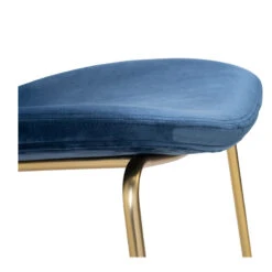 ADELIA Dining Chair - Blue Velvet(Adelia Dining Chair Jungle Green Gold) -Modern Furniture AdeliacloseupIMG 0316 800