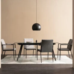 FERMA Dining Chair - Grey(Ferma Dining Chair Grey) -Modern Furniture Archie Fermalifestyle2 1000