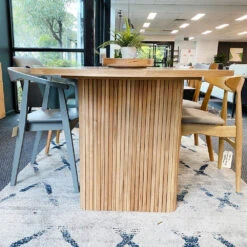 ASTON Dining Table 220cm - Oak(Aston Dining Table 220cm Oak) -Modern Furniture AstonDiningLifestyle3 1000