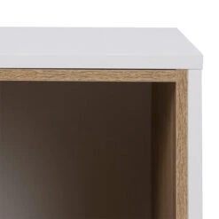 BATLEY Study Desk Console 91.5cm - White & Natural(Batley Study Desk Console 91 5cm White Natural) 13 BATLEY Study Desk Console 91.5cm - White & Natural(Batley Study Desk Console 91 5cm White Natural) -Modern Furniture BATLEYSECRETARYDESKCONSOLE AC 0000081946 closeupA800