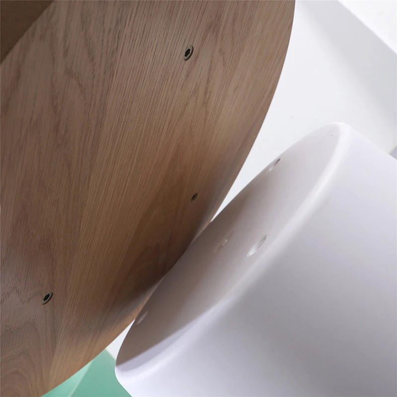 ZEEBA Coffee Table 69cm - White & Natural(Copy Of Zeeba Coffee Table 69cm White) 5 ZEEBA Coffee Table 69cm - White & Natural(Copy Of Zeeba Coffee Table 69cm White) - Image 3