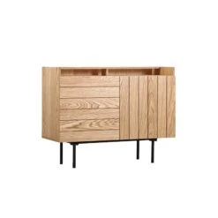 ZANE SideboardBuffet 100cm - Natural Oak(Zane Sideboard 100cm Natural Oak)