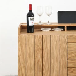 ZANE SideboardBuffet 100cm - Natural Oak(Zane Sideboard 100cm Natural Oak) 22 ZANE SideboardBuffet 100cm - Natural Oak(Zane Sideboard 100cm Natural Oak) -Modern Furniture BB SB1007 7 800