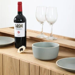 ZANE Sideboard Buffet 150cm - Natural Oak(Zane Sideboard 150cm Natural Oak) -Modern Furniture BB SB1008closeup 4 800