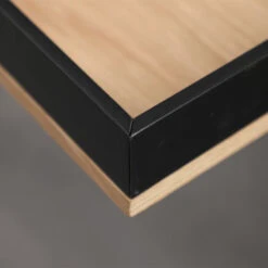 YARA Study Desk 118cm - Black & Natural(Yara Study Desk 118cm Black Natural) -Modern Furniture BB T002 Bcloseup1800