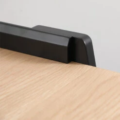YARA Study Desk 118cm - Black & Natural(Yara Study Desk 118cm Black Natural) -Modern Furniture BB T002 Bcloseup3800