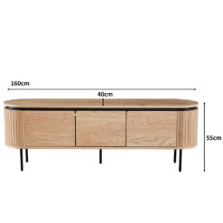 KAIDAN Entertainment TV Unit 160cm - Natural(Kaidan Entertainment Tv Unit 160cm Natural) -Modern Furniture BH 2272 Ndms 1000