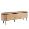 KAIDAN Entertainment TV Unit 160cm - Natural(Kaidan Entertainment Tv Unit 160cm Natural) -Modern Furniture BH 2372 NAngleView 2 flipped 1000