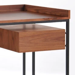 Leo Retro Desk160cm - Walnut(Leo Retro Desk) -Modern Furniture BH180 LEO Desk copy3