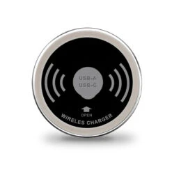 In Desk Wireless Charging And USB Cable Cubby Management Dock(Copy Of Desk Wireless Charger 15w Black)