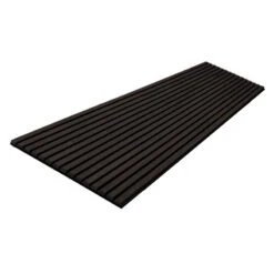 WOODFLEX Flexible Acoustic Wood Slat Wall Panel, Black Veneer - 2700mm X 600mm(Woodflex Flexible Acoustic Wood Slat Wall Panel Black Veneer) -Modern Furniture BlackPanel 800 097b3246 8b49 493a 82bd d9e1a6e2a3af