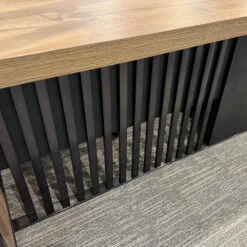 AFTAN BLACK HAWK Limited Edition - Executive Desk Pedestal & Left Mobile Return 180cm - Warm Oak &Black(Copy Of Aftan Black Hawk Executive Desk With Pedestal Left Mobile Return 180cm Limited Edition Warm Oak Black) 31 AFTAN BLACK HAWK Limited Edition - Executive Desk Pedestal & Left Mobile Return 180cm - Warm Oak &Black(Copy Of Aftan Black Hawk Executive Desk With Pedestal Left Mobile Return 180cm Limited Edition Warm Oak Black) -Modern Furniture Black Grill 1000 1