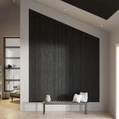 WOODFLEX Flexible Acoustic Wood Slat Wall Panel, Black Veneer - 2700mm X 600mm(Woodflex Flexible Acoustic Wood Slat Wall Panel Black Veneer) -Modern Furniture Burned bredformat scaled 1900x800 800 ee309d50 7cab 412d 9798 7069b7449fac