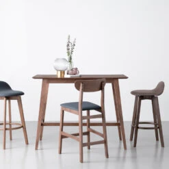 CEDAR Bar Table 120cm - Walnut(Cedar Bar Table 120cm Walnut) -Modern Furniture CEDAR MORA LENNOXCombination24 IMG 0925 final 1000