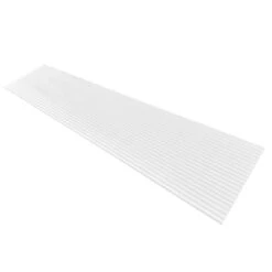 WOODFLEX WHITE PRIMED FLEXIBLE - HALF ROUND 27 - 2700mm X 600mm(Woodflex Flexible Prime Half Round 27mm 2700 X 600 X 9) -Modern Furniture CIZ PRIME HR01 27