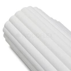 WOODFLEX WHITE PRIMED FLEXIBLE - HALF ROUND 37 - 2700mm X 600mm(Woodflex Flexible Prime Half Round 37 5mm 270x60x9) -Modern Furniture CIZ PRIME HR01 37 1 Watermarked 2000