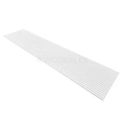 WOODFLEX WHITE PRIMED FLEXIBLE - WAVE 30 - 2700mm X 600mm(Woodflex Flexible Prime Wave 28mm 270x60x9) -Modern Furniture CIZ PRIME WAV01 30 1