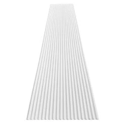 WOODFLEX WHITE PRIMED FLEXIBLE - WAVE 30 - 2700mm X 600mm(Woodflex Flexible Prime Wave 28mm 270x60x9) -Modern Furniture CIZ PRIME WAV01 30 2