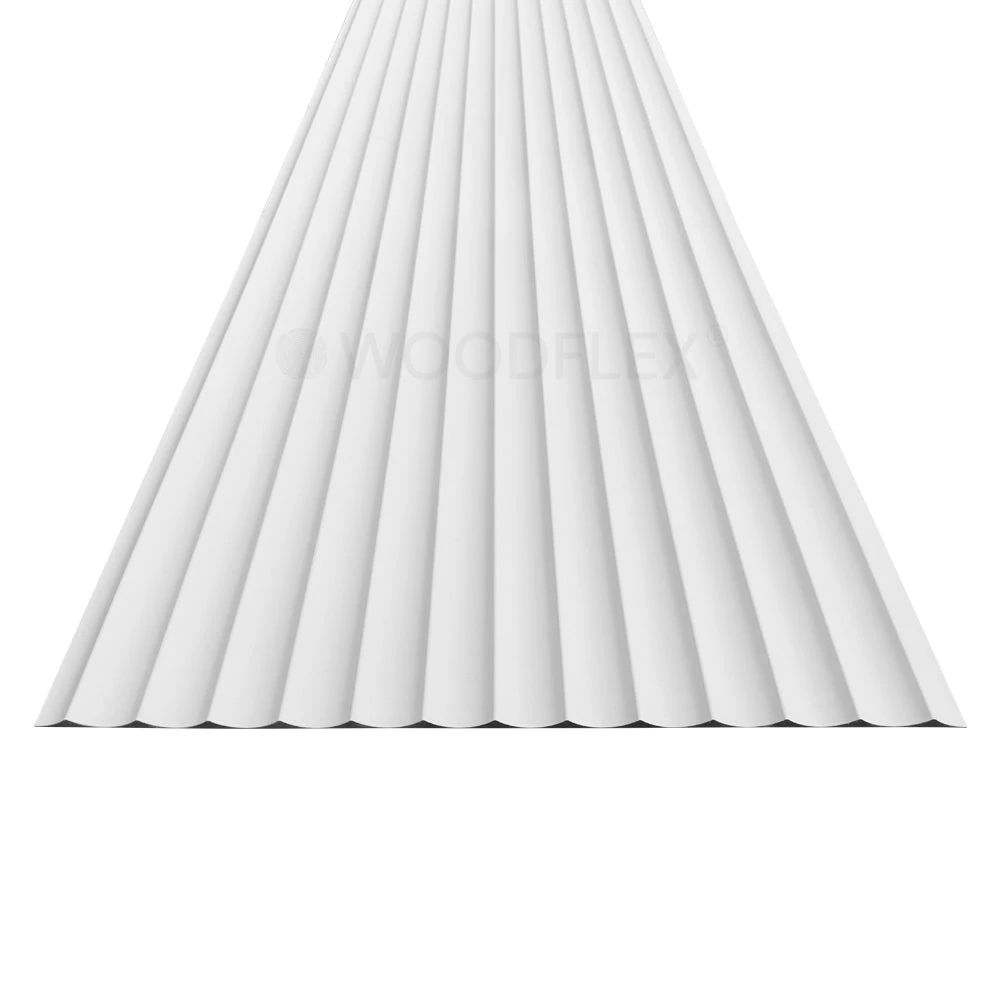 WOODFLEX WHITE PRIMED FLEXIBLE - WAVE 46 - 2700mm X 600mm(Woodflex Flexible Prime Wave 44mm 270x60x9) 14 WOODFLEX WHITE PRIMED FLEXIBLE - WAVE 46 - 2700mm X 600mm(Woodflex Flexible Prime Wave 44mm 270x60x9) - Image 12