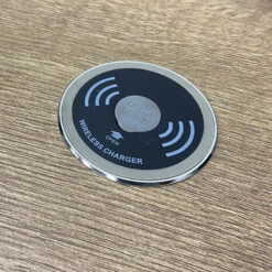 In Desk Wireless Charging And USB Cable Cubby Management Dock(Copy Of Desk Wireless Charger 15w Black) -Modern Furniture Cablemanagemehts 17 800